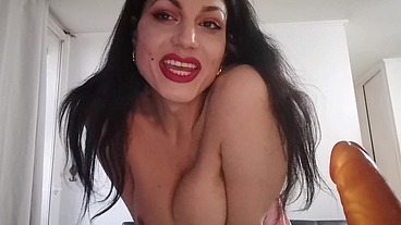 Nicole N Fantasy playing with her body and strip tease showing her asshole