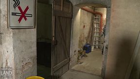 die kleine raucht im keller - da geht es mit dem ficken schneller - bella blond