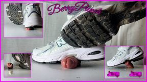 Unaware Shoejob in Dirty Sneakers - Cock Trampling - Cock Crush - CBT - Foot Fetish - 1080HD