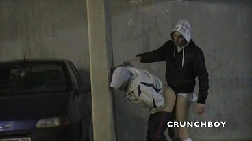 54 fucked by french badboy in public parking