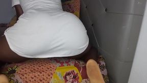 Jack off to My Ebony Fat Ass Daddy While I Twerk for You