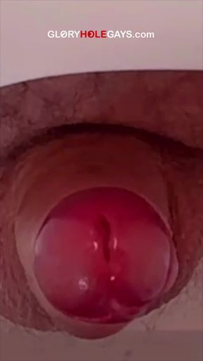 Chubby Guy with a Small Dick - but a Massive Cumshot