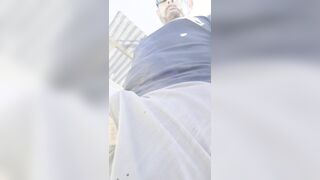 CHAPADO E ME EXIBINDO NA RUA