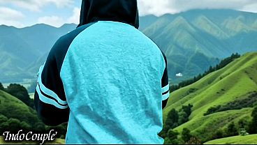 Istri muslim berhijab selingkuh saat suaminya liburan ke Bali sama pacarnya sampai telan sperma .real life istri selingkuh