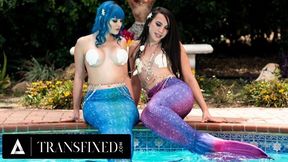 Cis + Trans Mermaids Explore New Bodies In First Time Fuck! With Jewelz Blu &amp; Kasei Kei