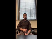 In the office