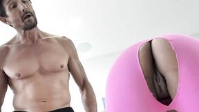 ”FAMILY STROKES Step-uncle receives Kinky Double Blowjob”