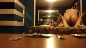 2 friends watch each other fuck a girl in a cheap motel