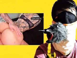 Tattoo Artist getting screwed undressed at Client's Home. Reaction Episode.