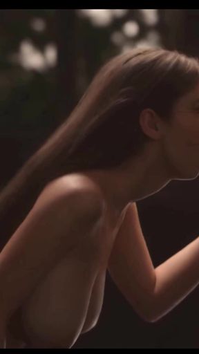 Captivating moment from &quot;Love and Temptation: Martha Blowjob &amp; Hardcore Sex Scene Adult GamePlay 4K&quot;