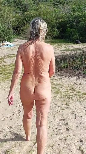 Granny Is a Nudist!