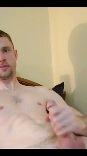 Lubed up Cock Amd Started Stroking