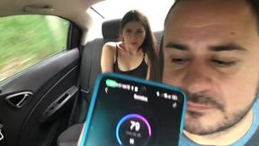 I give the control of my vibrator to the driver of my uber