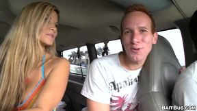 baitbus - al carter and steven ponce fist pumping and butt fucking in the van