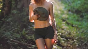 I got lost in the woods