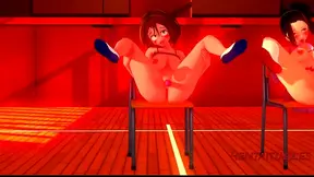 Boku no Hero Acada Females Pleasured by Massive Cock creampie Orgasms