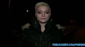 Public Agent featuring Mila Milan's big cock xxx
