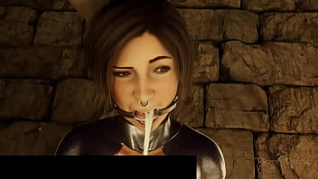 Tifa and Overwatch character engage in deepthroat and anal in hardcore 3D hentai PMV