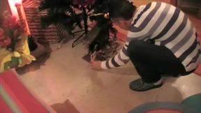 mon pote defonce un mec deguise en pere noelfunny video avec un pote qui ...