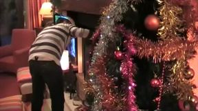 mon pote defonce un mec deguise en pere noelfunny video avec un pote qui ...