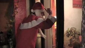 mon pote defonce un mec deguise en pere noelfunny video avec un pote qui ...