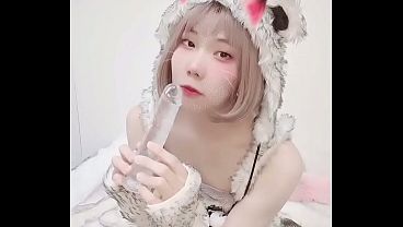 Cute Fluffy Beast Femboy Practices Deepthroat Training - Pathetic Meat Toilet Oral Practice