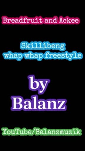 Breadfruit and Ackee🎵 whap whap freestyle❌️