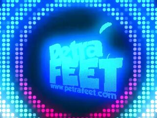 High heels and smokin' with Petra