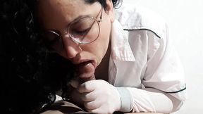 Whore Doctor examines stepsister, then gives her a happy ending