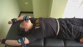 Sheila gets wrecked facing up (body camera)