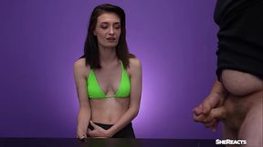 Rank My Cumshot: Solo Jerk for Porn Stars