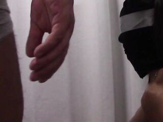 mother I'd like to fuck nylon hooded and pigtails, balgagged, throatfucked, ringgagged with cum in throat