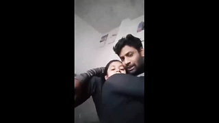 Indian Adorable Tamil Chick Romping