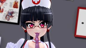 Nurse Rory Gives Handjob & Condom Fun in Steamy 3D Hentai Scene