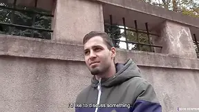 Adorable Stud With A Super-cute Sneer Wants To Leave Him Alone But Cant Say No To Money & My Giant Boner