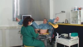 Kinky anal exam with ultrasound