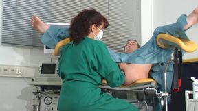 Kinky anal exam with ultrasound