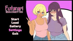 futanari have a heart too [ futa hentai game ] ep.1 lesbian romance with her new roomate !