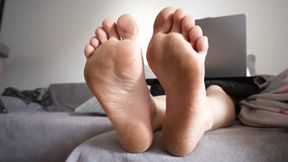 Worship Soft Soles Of Weronika After She Barefooted In Garden - HD 1920x1080
