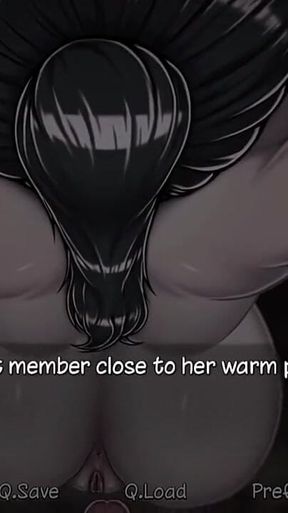 Gloryhole! Hot Ghost Gave Me Blowjob Through Gloryhole and Then I Fuck Her!