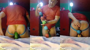 pepinote y rosario anal casero abriendo mi culo tragon 🤤