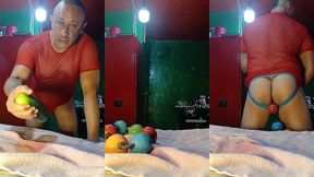 pepinote y rosario anal casero abriendo mi culo tragon 🤤