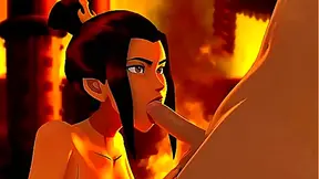 Azula Dominates in Steamy Rule 34 Animated Encounters – Full HD Hentai Compilation