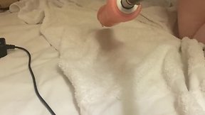 Accidentally Cumming TS: Big Ass Trans Fucks & Masturbates to Orgasm!