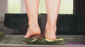 Barefoot Cucumber Crushed - 4K MP4