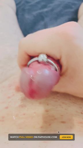 Big Cumshot with Ring