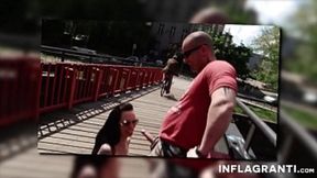 Teen German Parks It Publicly
