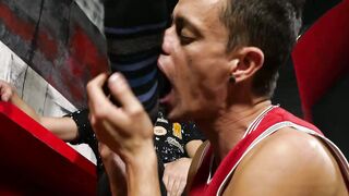 Ansony and Ronny get their tight asses drilled in steamy anal action