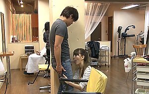 Cjod-072 busty beautician's temptation glimpse salon ruri tachibana