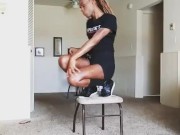 Burlesque boy dance